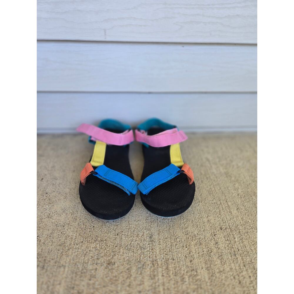 Time And Tru Multi Colored Sandals Size 8